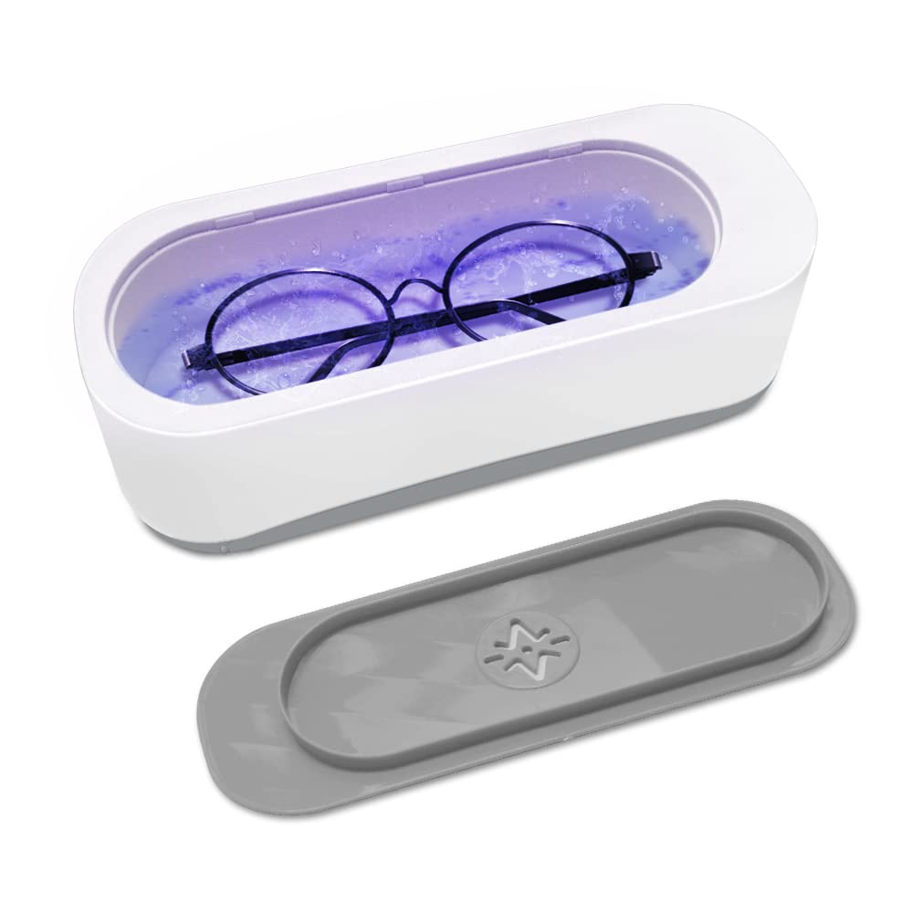 🏆Professional high-tech ultrasonic cleaning: Restore the sparkle to your jewelry and glasses without any risk of damage!🌿✨