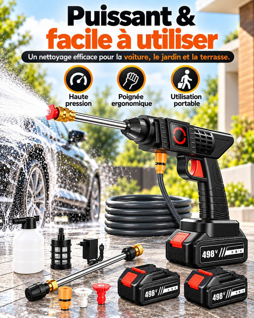 Pistolet Nettoyeur Haute Pression Sans Fil