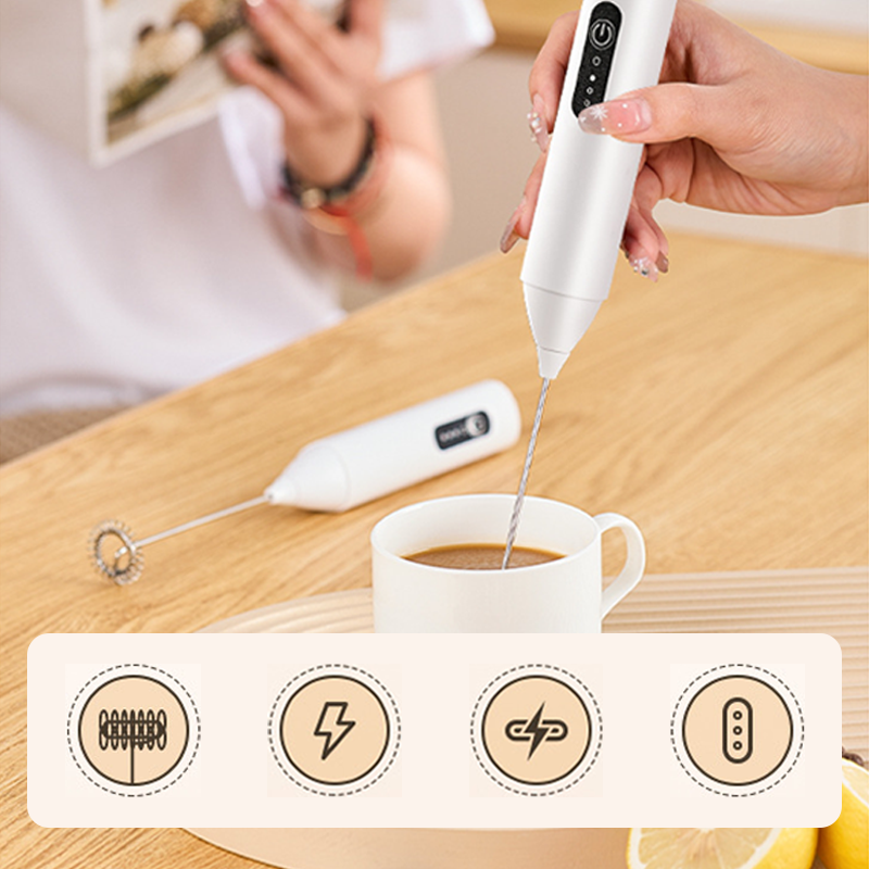 🎉 2026 Sale — Over 17,000 Sold! 💞 Electric Drink Foam Mixer