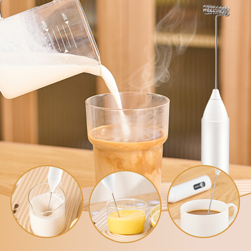 🎉 2026 Sale — Over 17,000 Sold! 💞 Electric Drink Foam Mixer