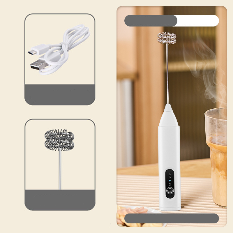 🎉 2026 Sale — Over 17,000 Sold! 💞 Electric Drink Foam Mixer