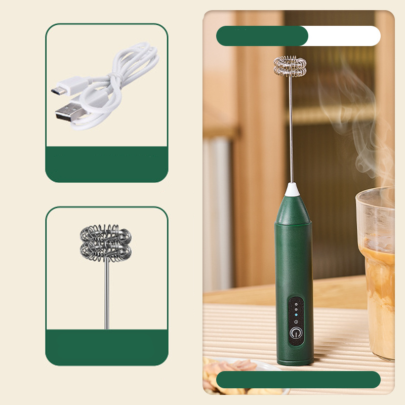 🎉 2026 Sale — Over 17,000 Sold! 💞 Electric Drink Foam Mixer
