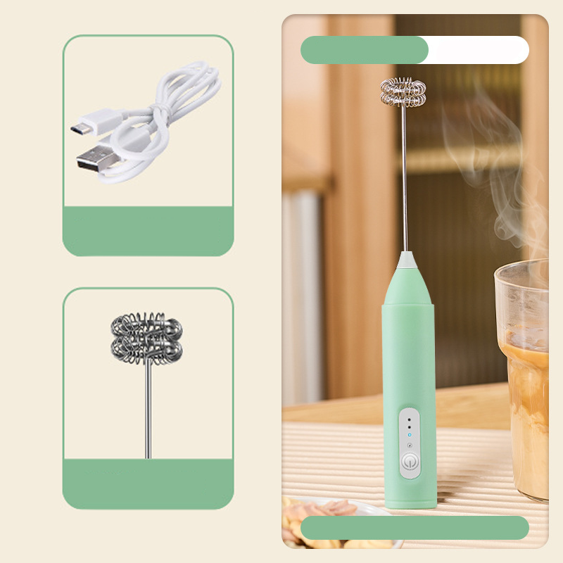 🎉 2026 Sale — Over 17,000 Sold! 💞 Electric Drink Foam Mixer