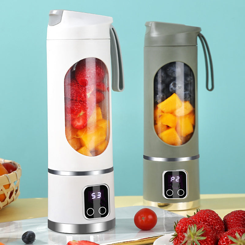 ☀️ Summer Flash Sale: 60% OFF ⚡ – Portable Mini Rechargeable Juicer Cup 🥤, Multifunctional Personal Blender 🍓 for Fresh Juice On-the-Go 🚀