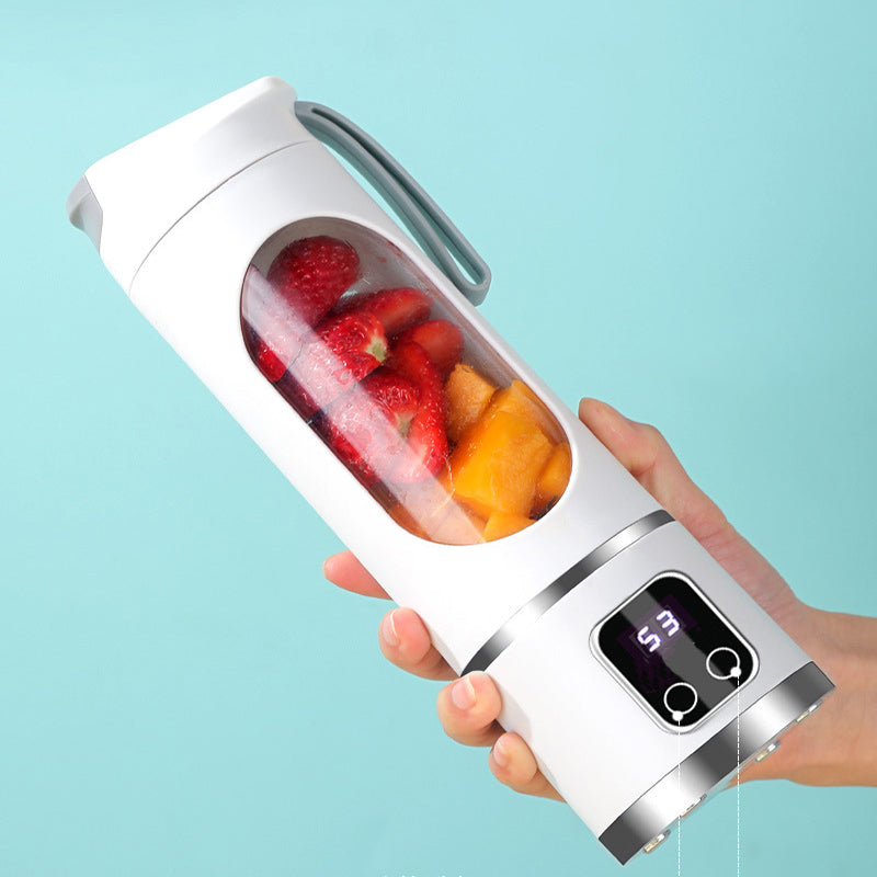 ☀️ Summer Flash Sale: 60% OFF ⚡ – Portable Mini Rechargeable Juicer Cup 🥤, Multifunctional Personal Blender 🍓 for Fresh Juice On-the-Go 🚀