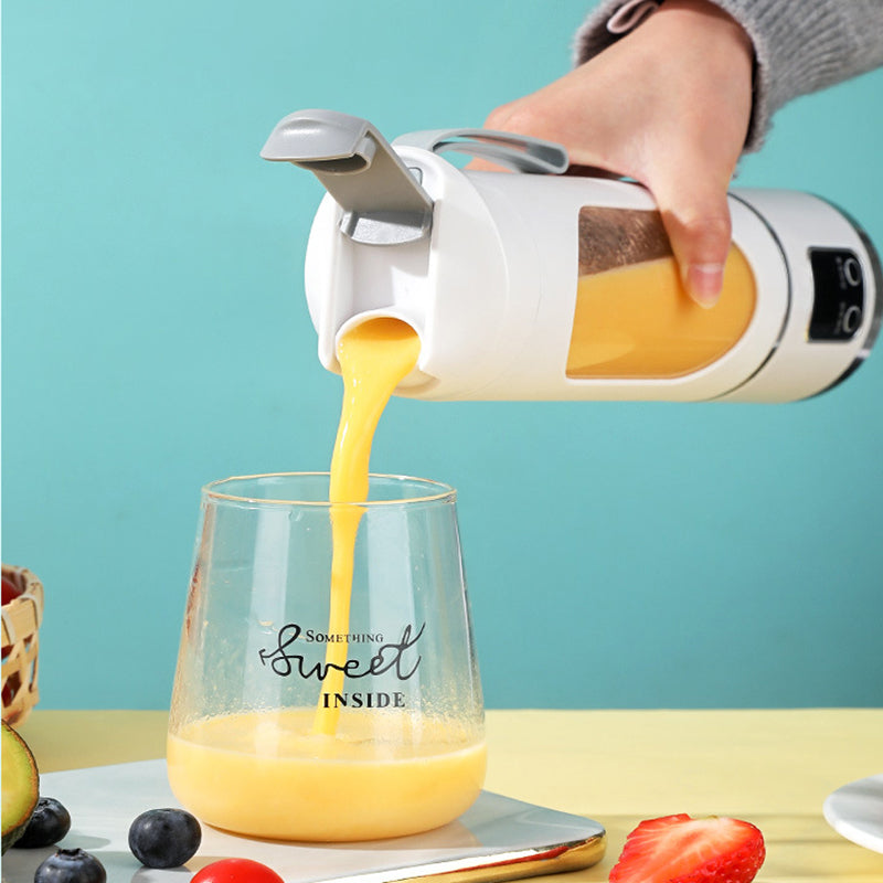 ☀️ Summer Flash Sale: 60% OFF ⚡ – Portable Mini Rechargeable Juicer Cup 🥤, Multifunctional Personal Blender 🍓 for Fresh Juice On-the-Go 🚀