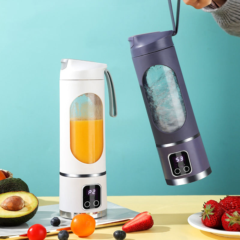☀️ Summer Flash Sale: 60% OFF ⚡ – Portable Mini Rechargeable Juicer Cup 🥤, Multifunctional Personal Blender 🍓 for Fresh Juice On-the-Go 🚀