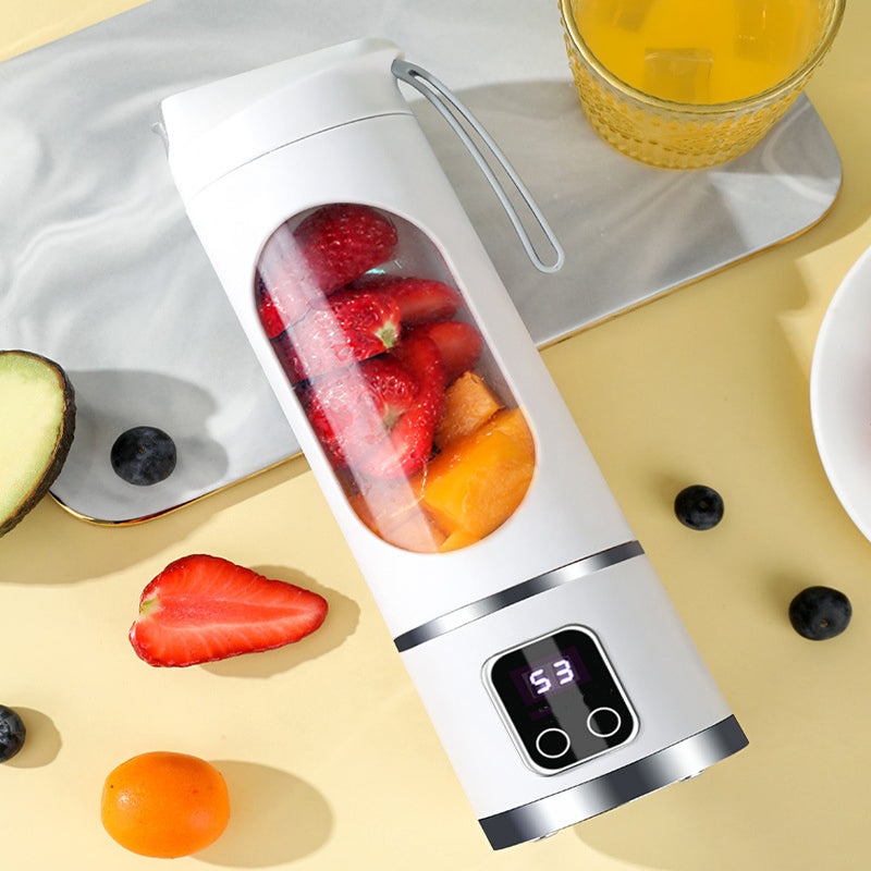 ☀️ Summer Flash Sale: 60% OFF ⚡ – Portable Mini Rechargeable Juicer Cup 🥤, Multifunctional Personal Blender 🍓 for Fresh Juice On-the-Go 🚀