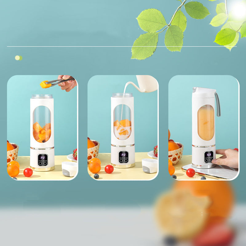 ☀️ Summer Flash Sale: 60% OFF ⚡ – Portable Mini Rechargeable Juicer Cup 🥤, Multifunctional Personal Blender 🍓 for Fresh Juice On-the-Go 🚀
