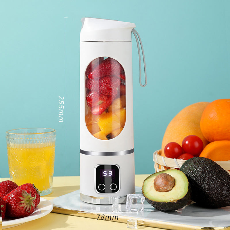 ☀️ Summer Flash Sale: 60% OFF ⚡ – Portable Mini Rechargeable Juicer Cup 🥤, Multifunctional Personal Blender 🍓 for Fresh Juice On-the-Go 🚀