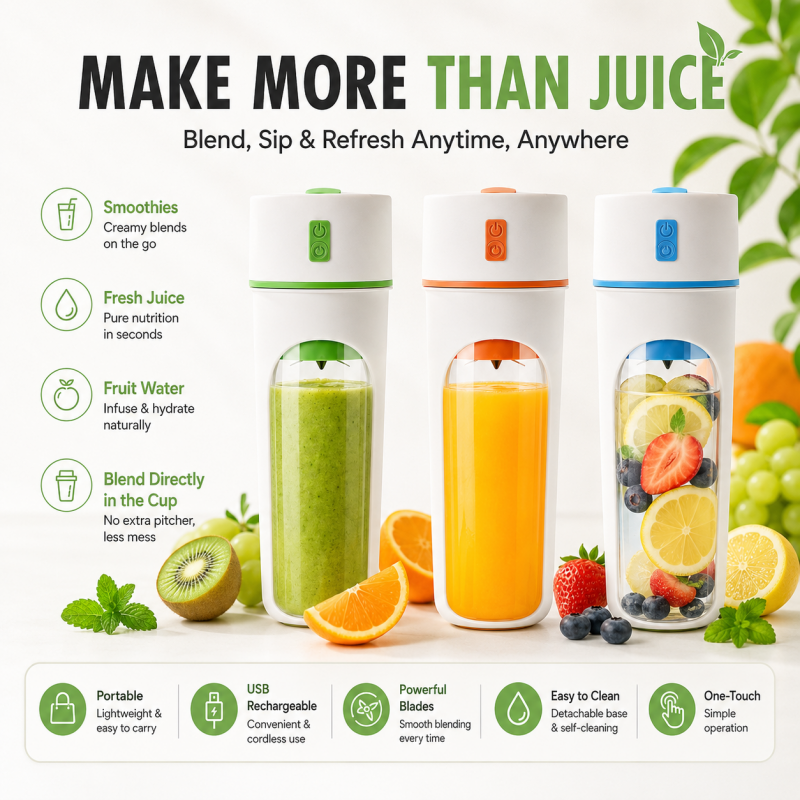 Portable Wireless Juicer Cup