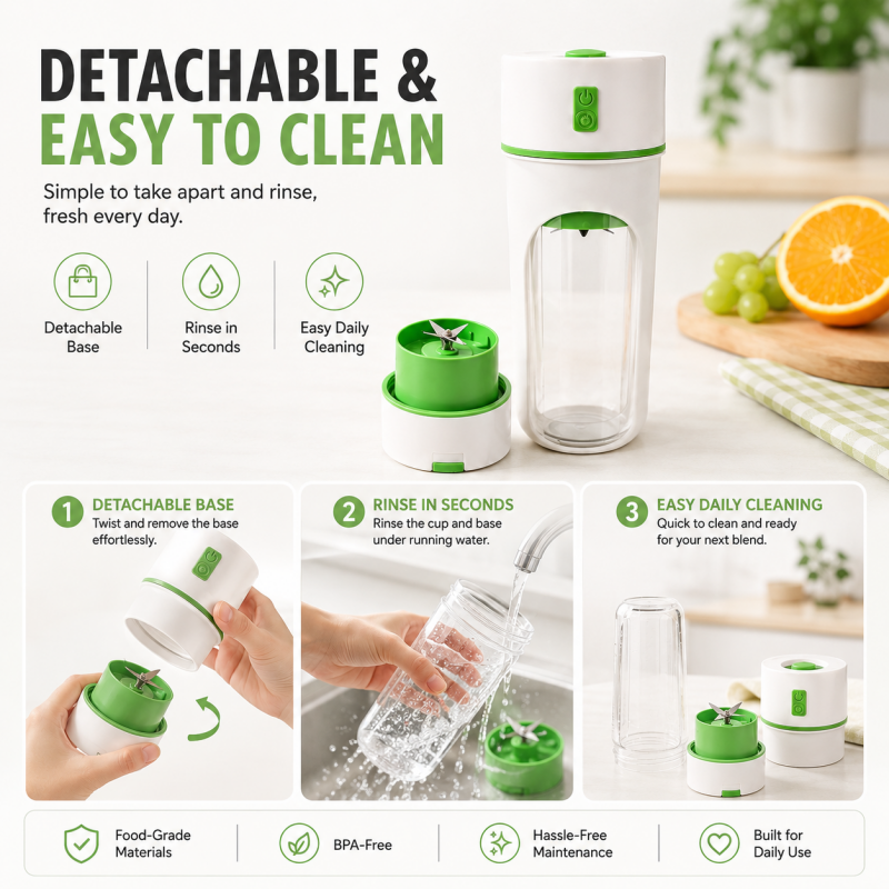 Portable Wireless Juicer Cup