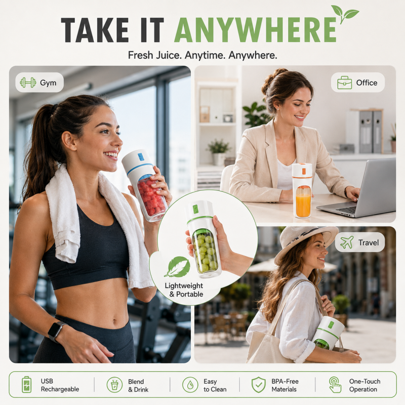 Portable Wireless Juicer Cup